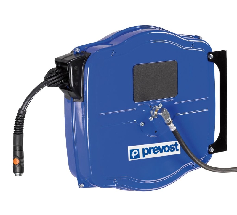 Prevost DGF Series Enclosed Hose Reel for Air Pipemore