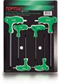 Toptul® 2 Way Ball Point & Hex Key Wrench Set