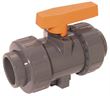 Vale® ABS industrial double union ball valve with FPM seals 