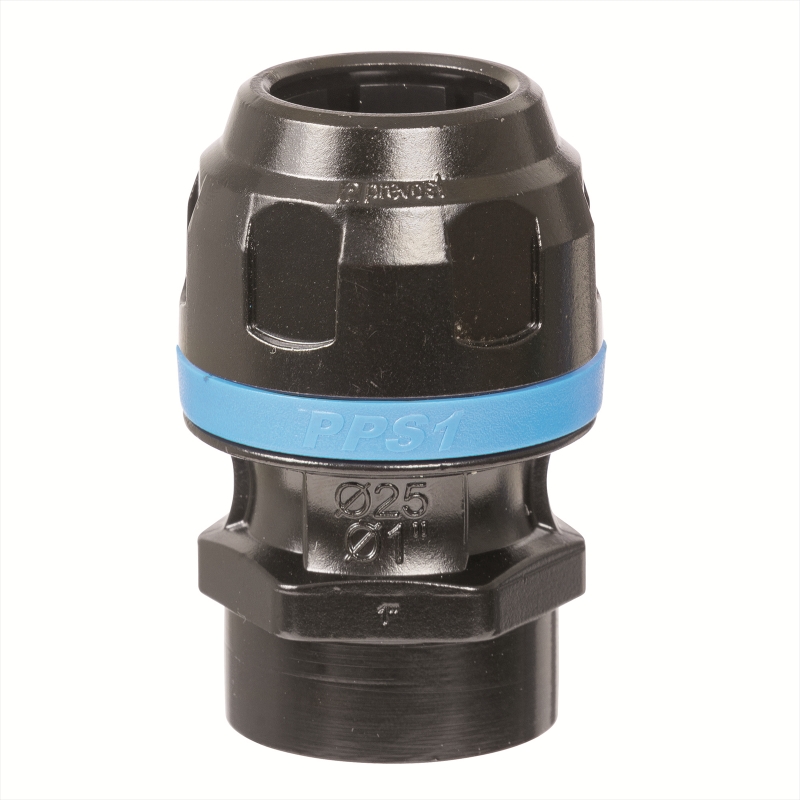 PPS1 MF Aluminium female threaded straight fitting for pipe Pipemore
