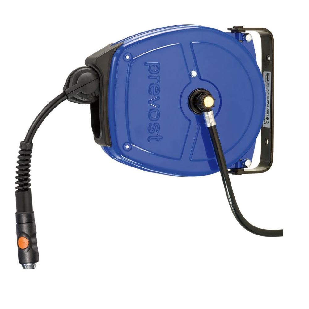 Prevost DSF Series Enclosed Hose Reel for Air Pipemore